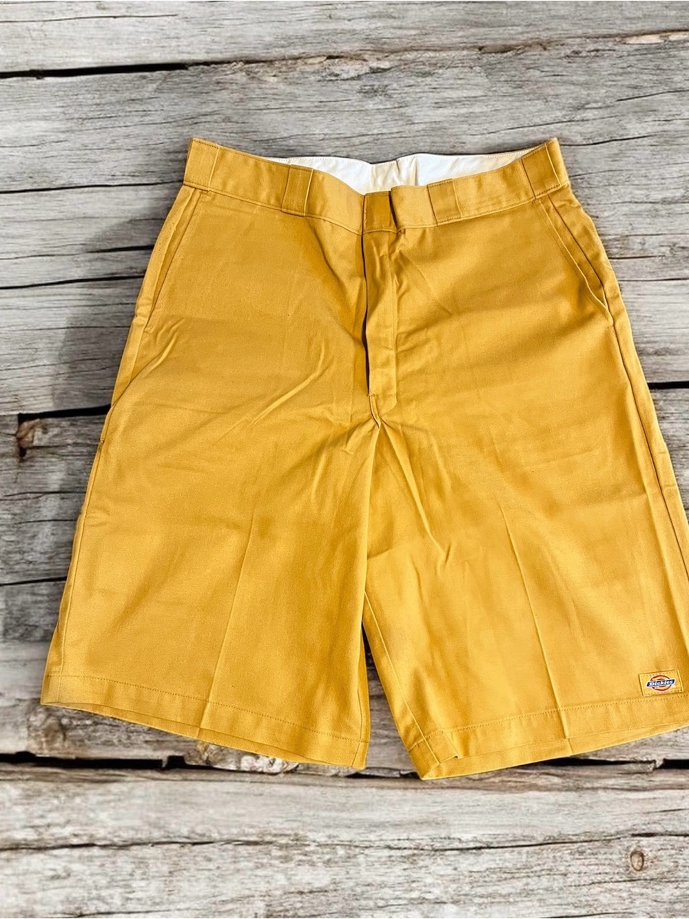 Dickies Men’s Mustard Yellow Work Shorts